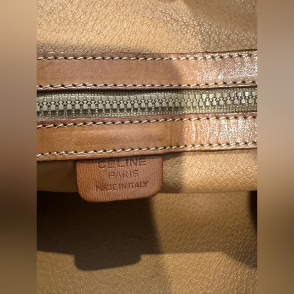 Celine Macadam Vintage Dome style Monogrammed Leather Shoulder Bag/Crossbody EUC - Picture 11 of 15